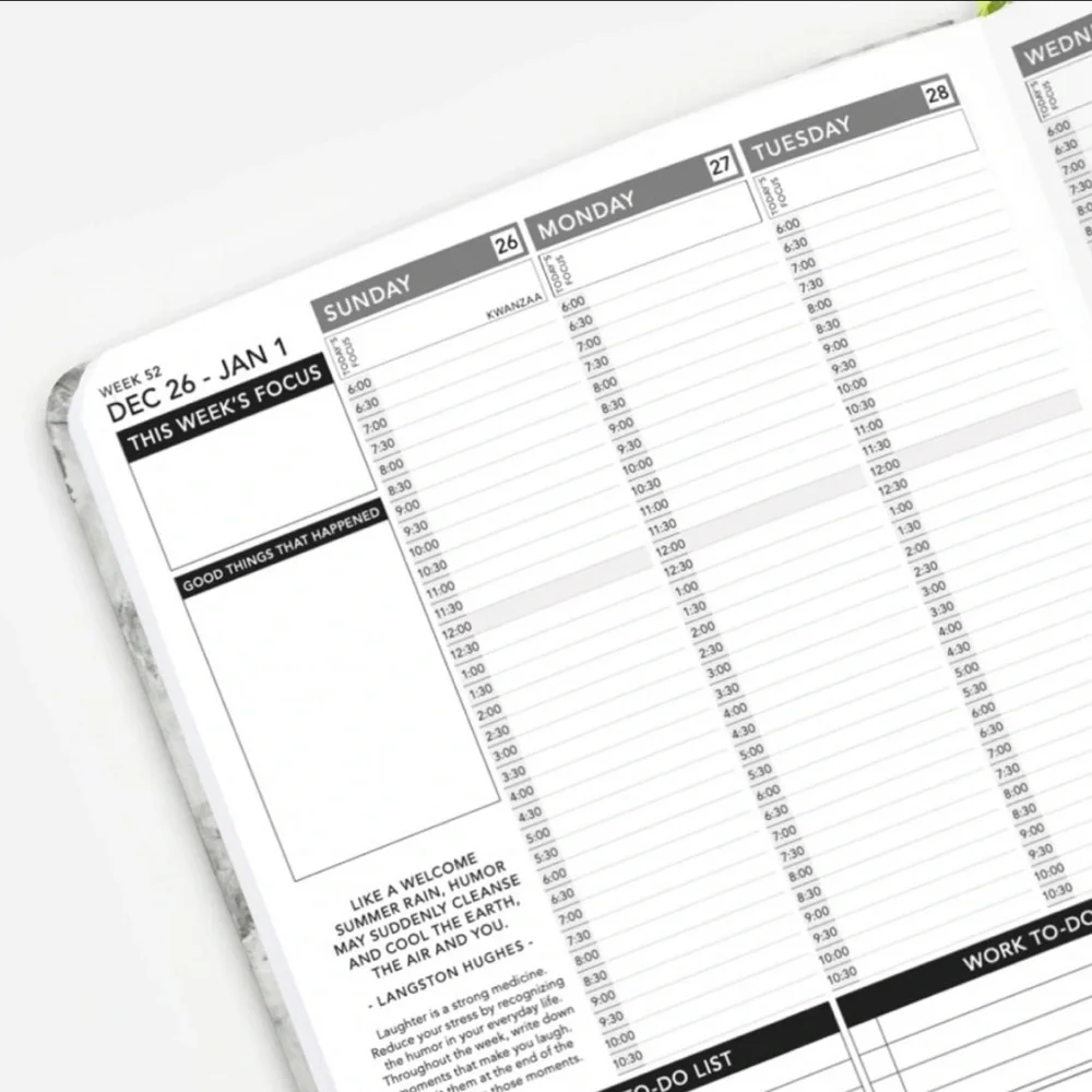 Passion Planner 2021 Weekly Annual Size Medium. Serpent Spring